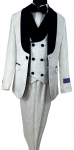 BOYS 5PC. SUIT (IVORY BLACK) 2121233